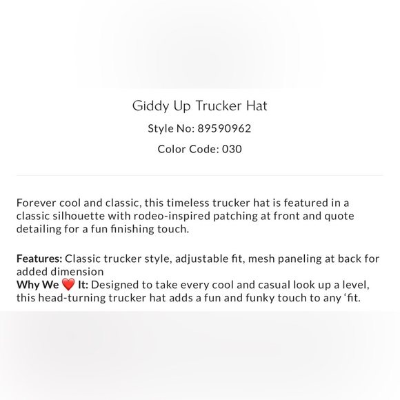 Understated Leather Free People Giddy Up Trucker Hat Green Cream NWT $38 - Picture 9 of 9